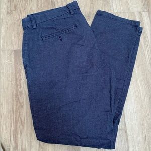 Old Navy ultimate slim (built-in flex) blue pants. Size 32x30